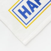 Happy Chrismukkah Hanukkah Light Tree Jewish Holid Fleecedecke (Ecke)