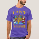 Happy Chrismukkah Hanukkah Weihnachtsfeier T-Shirt<br><div class="desc">Herzlichen Glückwunsch Chrismukkah Hanukkah Weihnachtsfeier .</div>