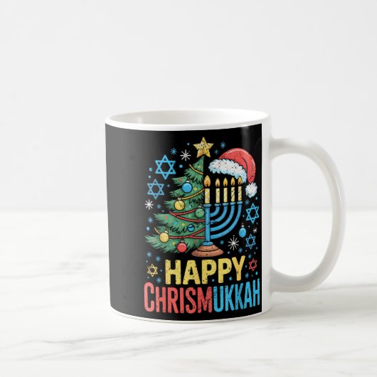 Happy Chrismukkah Holiday Christmas And Hanukkah S Kaffeetasse (Rechts)