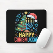 Happy Chrismukkah Holiday Christmas And Hanukkah S Mousepad (Mit Mouse)