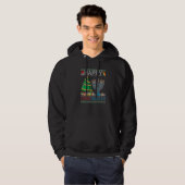 Happy Chrismukkah Jewish Christmas Hanukkah Chanuk Hoodie (Vorne ganz)