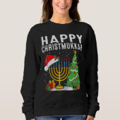 Happy Chrismukkah Jewish Christmas Hanukkah Holida Sweatshirt (Vorderseite)