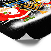 Happy Chrismukkah Jewish Christmas Hanukkah Poster (Ecke)