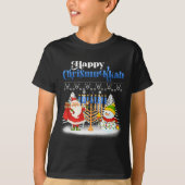 Happy Chrismukkah Jewish Christmas Hanukkah T Shir T-Shirt (Vorderseite)