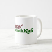 Happy Chrismukkah Kaffeetasse (VorderseiteRechts)