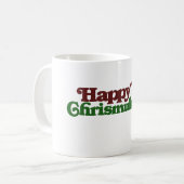Happy Chrismukkah Kaffeetasse (Vorderseite Links)