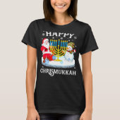 Happy Chrismukkah Xmas Hanukkah Weihnachten Jewis T-Shirt (Vorderseite)