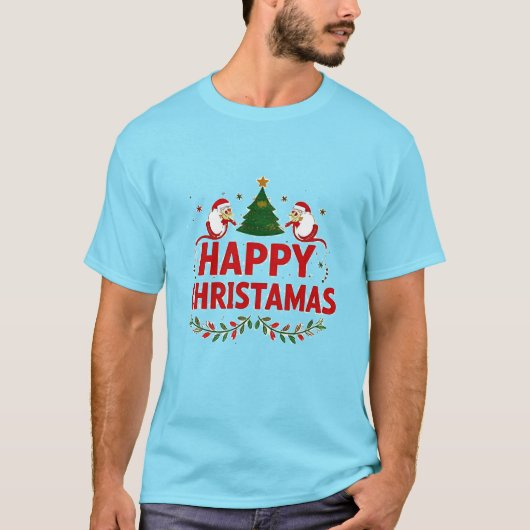 HAPPY CHRISTAMAS-4 T-Shirt (Vorderseite)