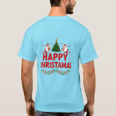 HAPPY CHRISTAMAS-4 T-Shirt (Rückseite)