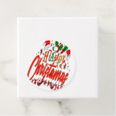 HAPPY CHRISTAMAS GESCHENKANHÄNGER (Beispiel)