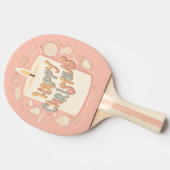 HAPPY CHRISTAMAS TISCHTENNIS SCHLÄGER (Seitenansicht)