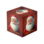 Happy Christamas Würfel (Rückseite Schrägansicht)