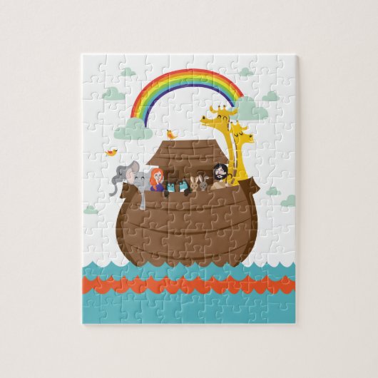 Happy Christian Kids Puzzle Bible Story Noah’s Ark (Vertikal)