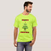 HAPPY CHRISTMAS-1-T - SHIRT (Vorne ganz)