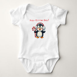 Happy Christmas Baby Body T-shirt Baby Strampler