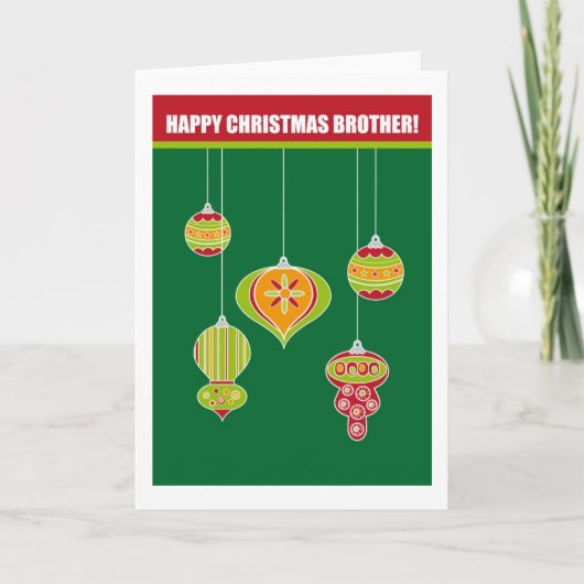 Happy Christmas Card Feiertagskarte (Vorderseite)