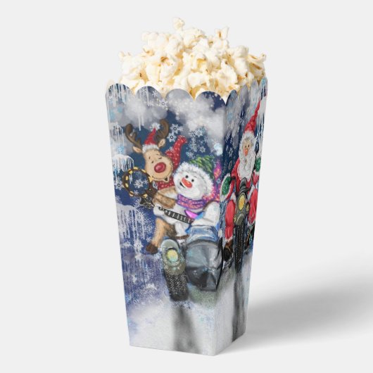 Happy Christmas Frienda Funny Popcorn Box Geschenkschachtel (Geplatzt)