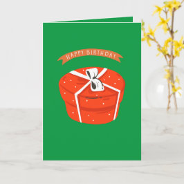 Happy Christmas Geburtstagskarte Karte