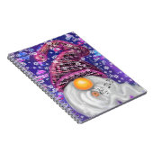 Happy Christmas Gnome Notebook Geschenk Notizblock (Rechte Seite)
