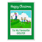Happy Christmas Golfer (Vorne)