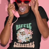 Happy Christmas Hippie Weihnachten T - Shirt