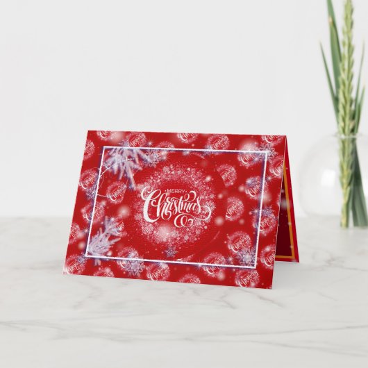 Happy Christmas Holiday Best Popular Geschenk Karte (Vorderseite)