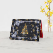 Happy Christmas Holiday Best Popular Geschenk Karte (Gelbe Blume)