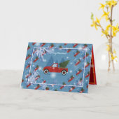 Happy Christmas Holiday Best Popular Geschenk Karte (Gelbe Blume)