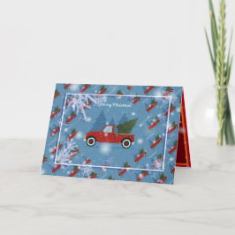 Happy Christmas Holiday Best Popular Geschenk Karte