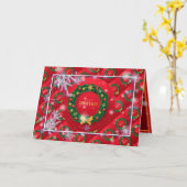 Happy Christmas Holiday Best Popular Geschenk Karte (Gelbe Blume)