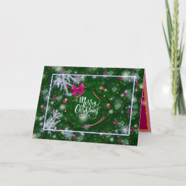 Happy Christmas Holiday Best Popular Geschenk Karte