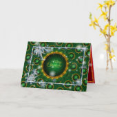 Happy Christmas Holiday Best Popular Geschenk Karte (Gelbe Blume)