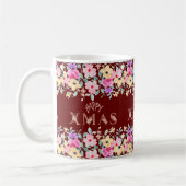 Happy Christmas Holiday Elegant Kaffeetasse (Links)