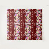 Happy Christmas Holiday Elegant Wandteppich (Vorderseite (Horizontal))