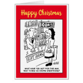 Happy Christmas Man weiß alles, was Joke (Vorne)