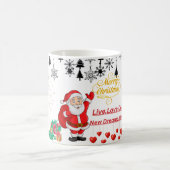 Happy Christmas Mug – Festive Holiday Coffee Cup Kaffeetasse (Mittel)