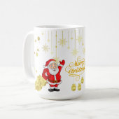 Happy Christmas & New Year Mug Kaffeetasse (Vorderseite Links)
