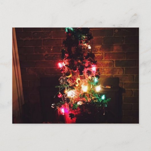 HAPPY ChRISTMAS Postkarte (Vorderseite)