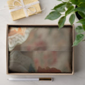 Happy Christmas Rose Flowers Bouquet Decoupage Seidenpapier (Geschenk)