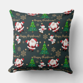 Happy Christmas Santa Kissen