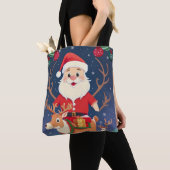 Happy Christmas santa Tasche (Von Nahem)