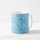 Happy Christmas Shark Kaffeetasse (VorderseiteRechts)