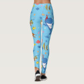 Happy Christmas Shark Leggings (Rückseite)