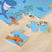 Happy Christmas Shark Puzzle (Seite)