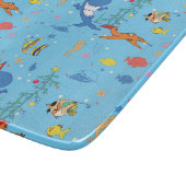 Happy Christmas Shark Schneidebrett (Ecke)