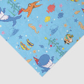 Happy Christmas Shark Seidenpapier (Ausschnitt)