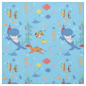 Happy Christmas Shark Stoff (Muster)