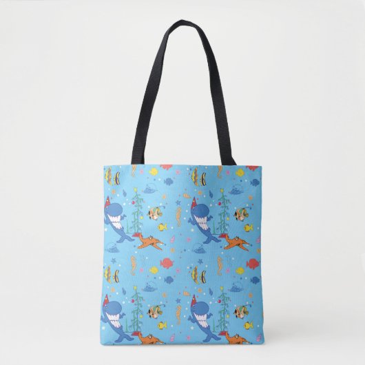 Happy Christmas Shark Tasche (Vorderseite)