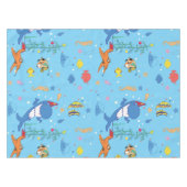 Happy Christmas Shark Tischdecke (Vorderseite (Horizontal))