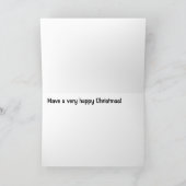 Happy Christmas Snails Feiertagskarte (Innenseite)